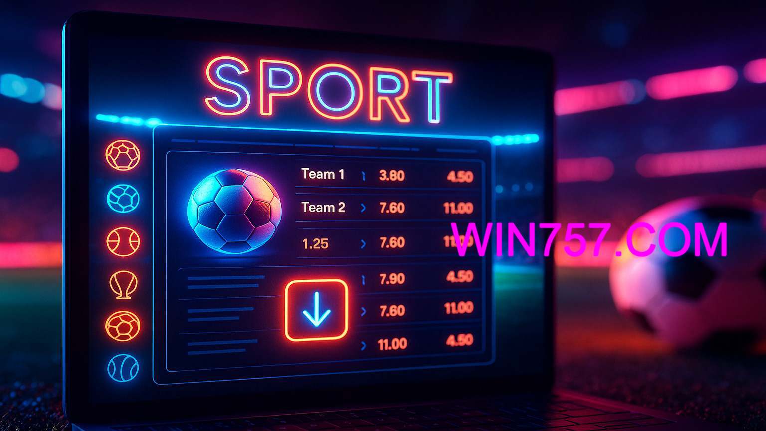 Variedade de Esportes